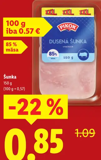 Pikok Dušená šunka