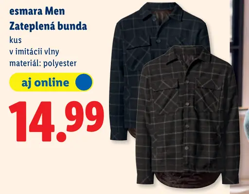 Esmara Men zateplená bunda