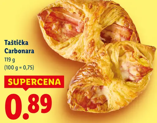 Taštička Carbonara