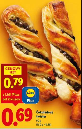 Čokoládový twister