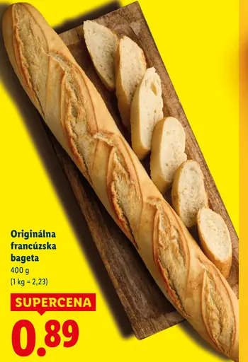 Originálna francúzska bageta