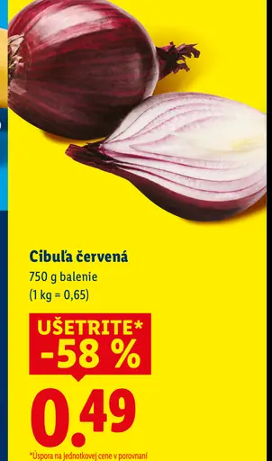 Cibuľa červená