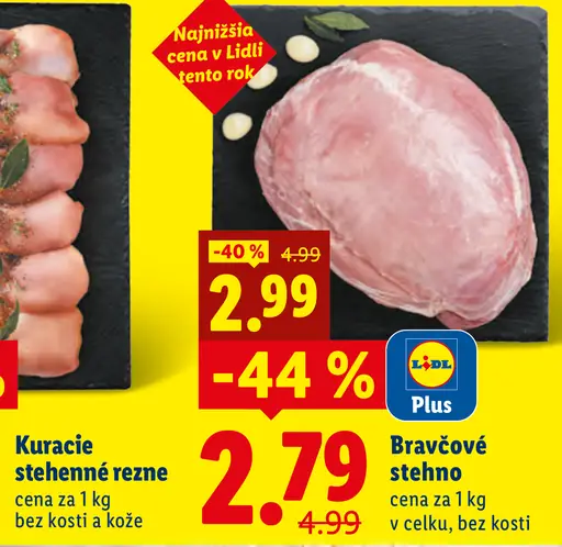 Bravčové stehno v celku bez kosti