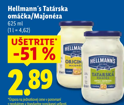 Hellmann's Tatárska omáčka