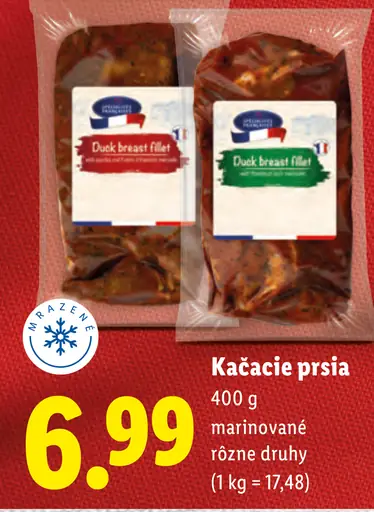 Duc De Coeur kačacie prsia marinované
