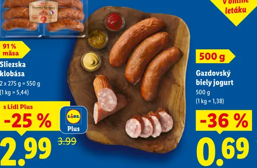 Hollandia Gazdovský biely jogurt