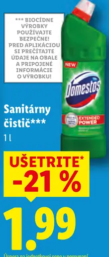 Domestos Sanitárny čistič
