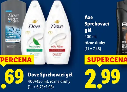 Dove Sprchovací gél