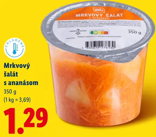 K-Classic Mrkvový šalát s ananásom