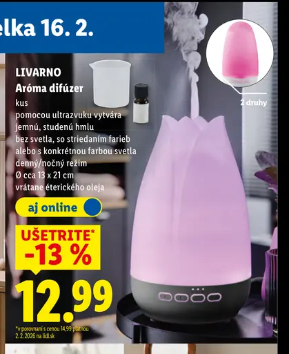 Livarno aróma difúzer