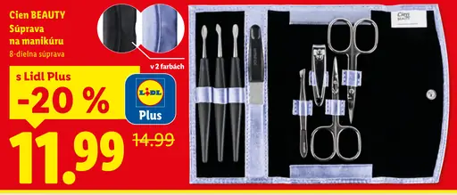 Cien BEAUTY Súprava na manikúru/pedikúru