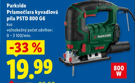 Parkside Priamočiara kyvadlová píla PSTD 800