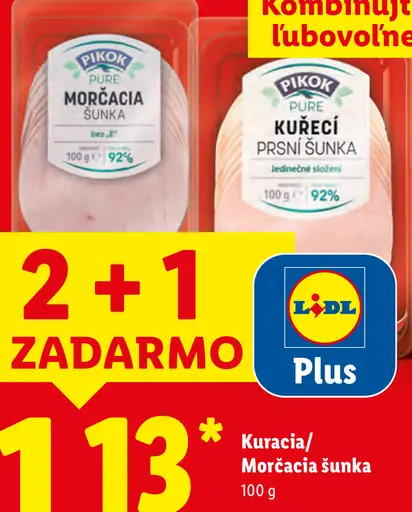 Pikok Pure morčacia šunka