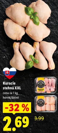 Kuracie stehná XXL horné a dolné