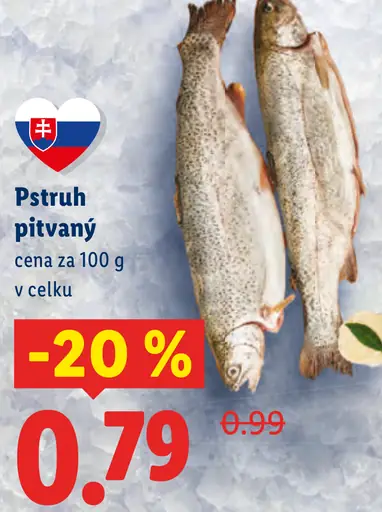 Pstruh dúhový pitvaný