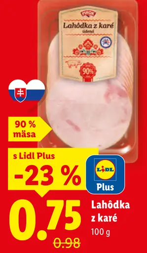 Lahôdka z karé šunka