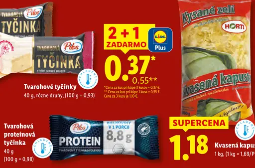 Pilos Tvarohová tyčinka/Tvarohová proteínová tyčinka