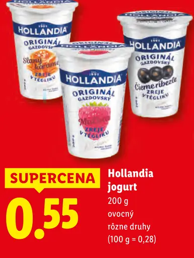 Hollandia Original jogurt ovocný
