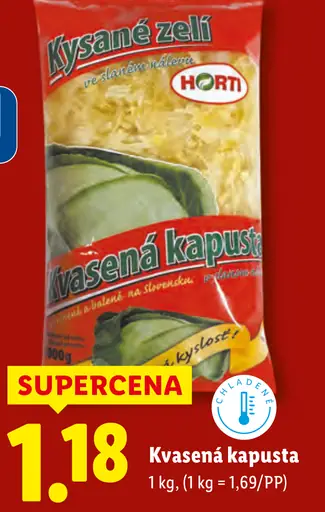 Horti Kysané zelí kvasená kapusta