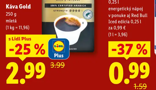 Bellarom Gold mletá káva