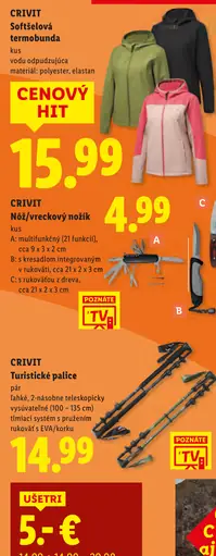 Crivit Softšelová termobunda