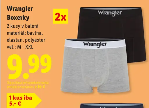 Wrangler boxerky