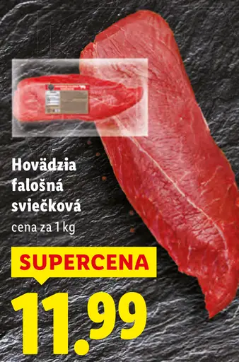 Hovädzia falošná sviečková