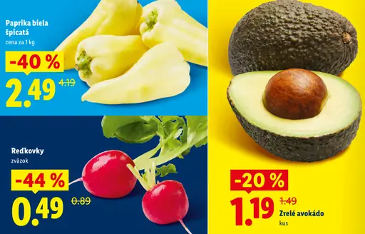 Paprika biela špicatá