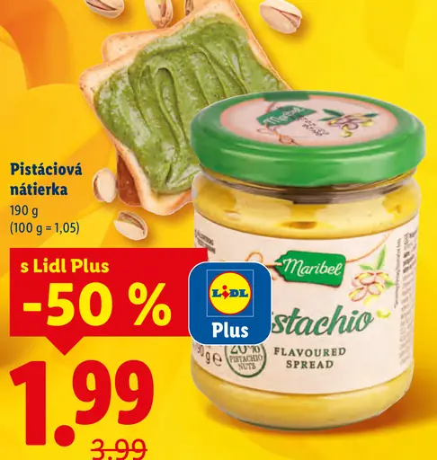 Maribel pistáciová nátierka