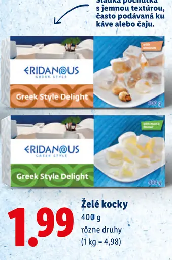 Eridanous Želé kocky