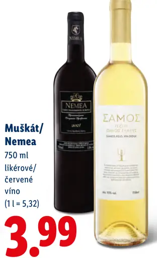 Nemea grécke červené víno