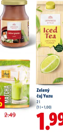 VitAsia Zelený čaj Yuzu