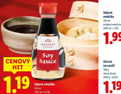 Vitasia Sójová omáčka