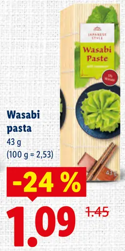 Vitasia Wasabi pasta
