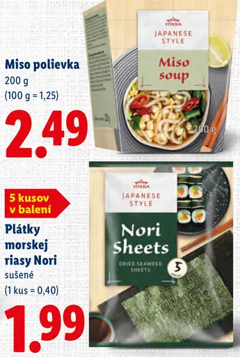 Vitasia Japanese Style miso polievka