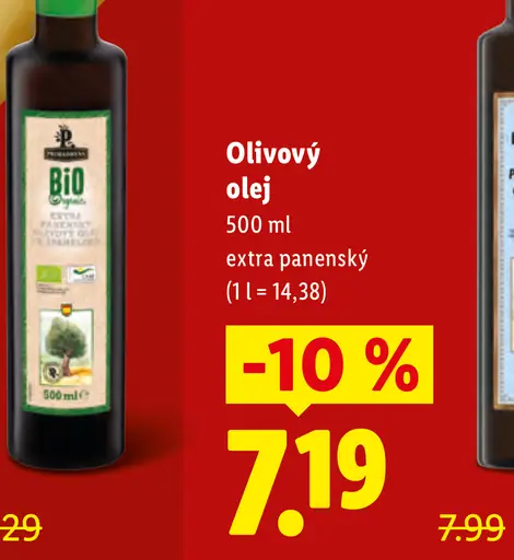Primadonna Bio extra panenský olivový olej