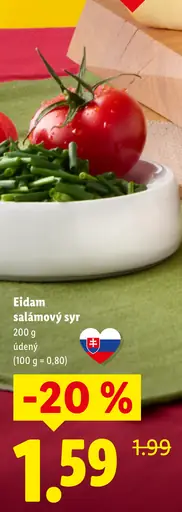 Pilos Eidam salámový syr údený