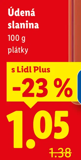 Dulano Údená slanina plátky