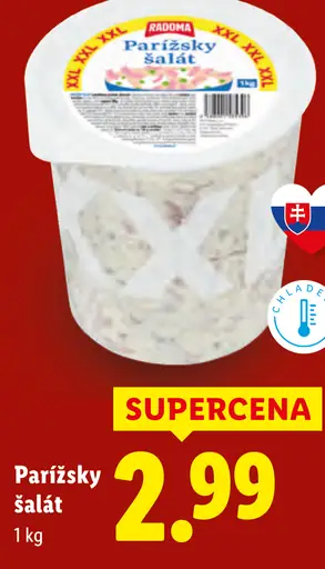 Parížsky šalát