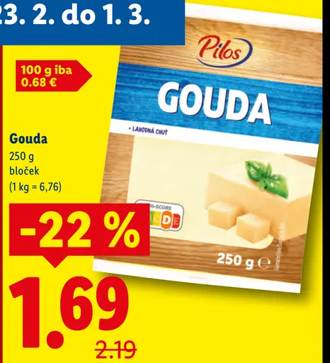 Pilos Gouda blok