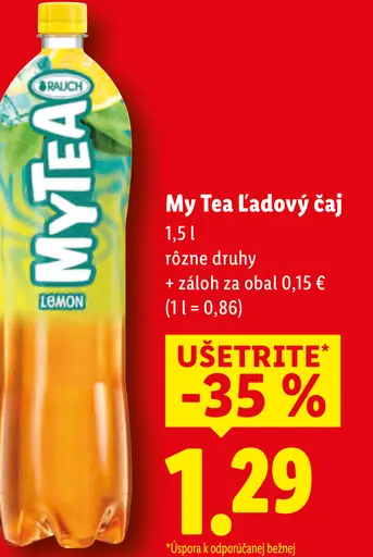 Rauch My tea ľadový čaj