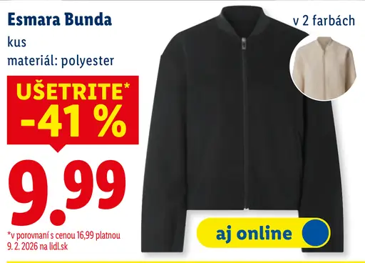 Esmara bunda z polyesteru