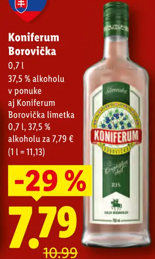Koniferum borovička