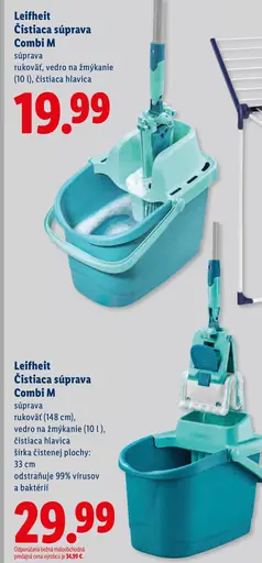 Leifheit čistiaca súprava Combi M