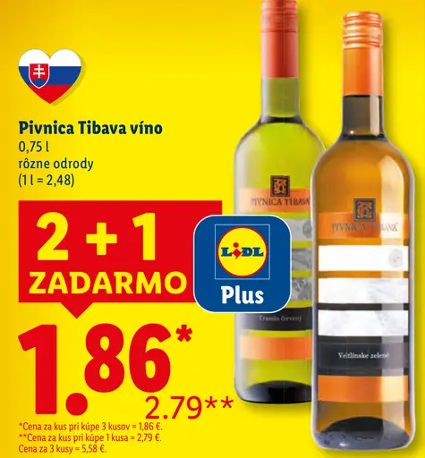 Pivnica Tibava víno