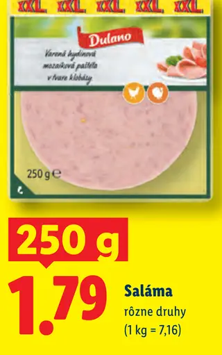 Dulano Delikatesná saláma