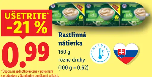 Rastlinná nátierka