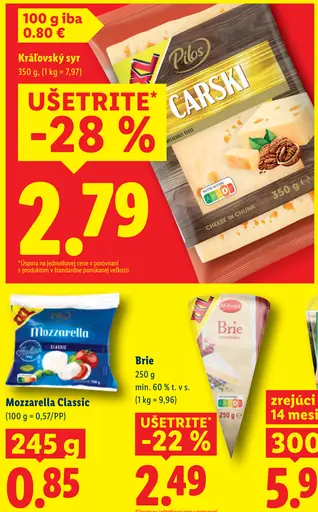 Pilos Kráľovský syr Carski