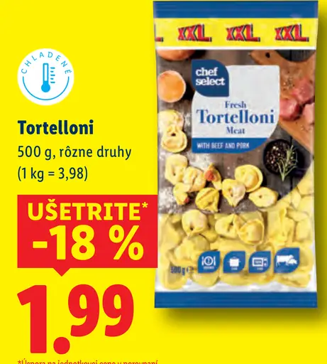 Chet Select Fresh tortelloni