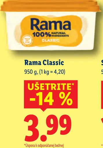 Rama Tekutý rastlinný tuk